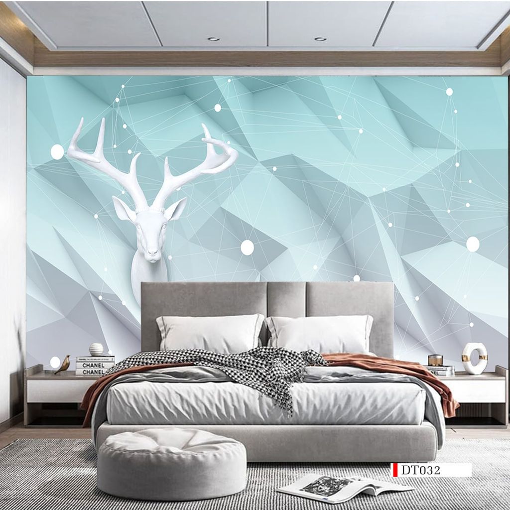 TRANH VẢI DÁN TƯỜNG 3D - TRANH DÁN TƯỜNG HIỆN ĐẠI | DT032