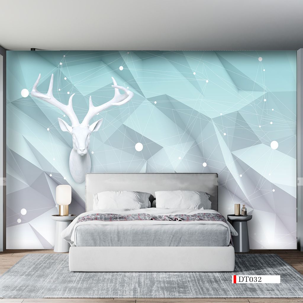 TRANH VẢI DÁN TƯỜNG 3D - TRANH DÁN TƯỜNG HIỆN ĐẠI | DT032