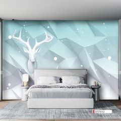 TRANH VẢI DÁN TƯỜNG 3D - TRANH DÁN TƯỜNG HIỆN ĐẠI | DT032