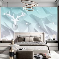 TRANH VẢI DÁN TƯỜNG 3D - TRANH DÁN TƯỜNG HIỆN ĐẠI | DT032