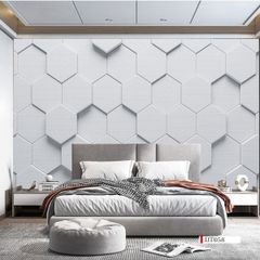 TRANH VẢI DÁN TƯỜNG 3D - TRANH DÁN TƯỜNG HIỆN ĐẠI | DT058