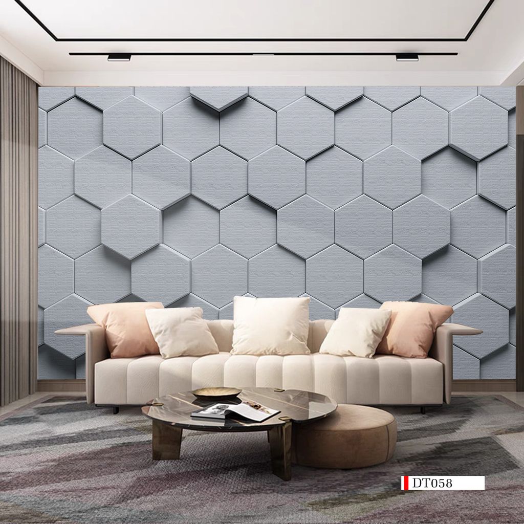 TRANH VẢI DÁN TƯỜNG 3D - TRANH DÁN TƯỜNG HIỆN ĐẠI | DT058