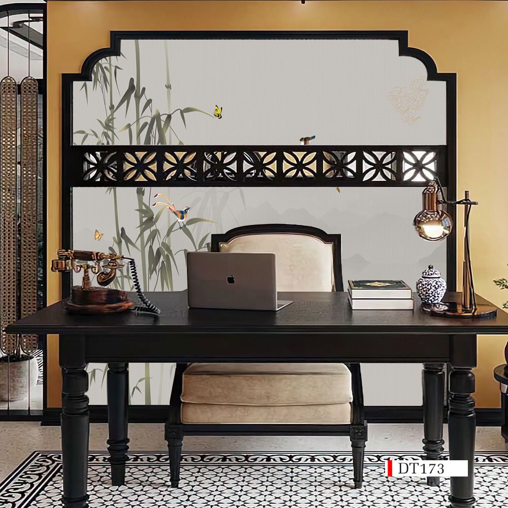 TRANH VẢI DÁN TƯỜNG 3D PHÒNG KHÁCH - TRANH HOA 3D | MÃ DT173