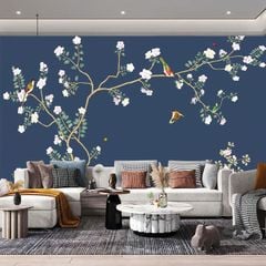 TRANH VẢI DÁN TƯỜNG 3D - TRANH VẢI INDOCHINE | MÃ DT199