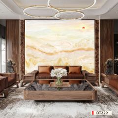 884 - TẤM ỐP TƯỜNG PVC - VÁCH TRANG TRÍ - TẤM ỐP TRANG TRÍ PHÒNG KHÁCH, VÁCH TIVI - TẤM ỐP VÂN ĐÁ PHONG CẢNH | MÃ DT229