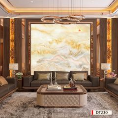 BST156 -  TRANH PVC ỐP TƯỜNG - PHÒNG KHÁCH VÁCH TIVI- VÁCH TRANG TRÍ - TẤM ỐP VÂN ĐÁ PHONG CẢNH - KHỔ LỚN