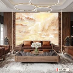 887 - TẤM ỐP TƯỜNG PVC - VÁCH TRANG TRÍ - TẤM ỐP TRANG TRÍ PHÒNG KHÁCH, VÁCH TIVI - TẤM ỐP VÂN ĐÁ PHONG CẢNH | MÃ DT235