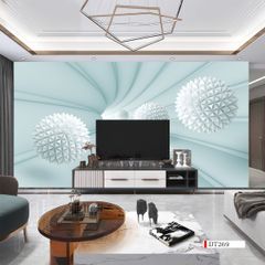 TRANH VẢI DÁN TƯỜNG 3D - TRANH DÁN TƯỜNG HIỆN ĐẠI | DT269