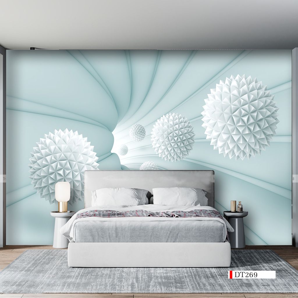 TRANH VẢI DÁN TƯỜNG 3D - TRANH DÁN TƯỜNG HIỆN ĐẠI | DT269