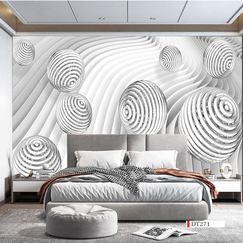 TRANH VẢI DÁN TƯỜNG 3D - TRANH DÁN TƯỜNG HIỆN ĐẠI | DT271