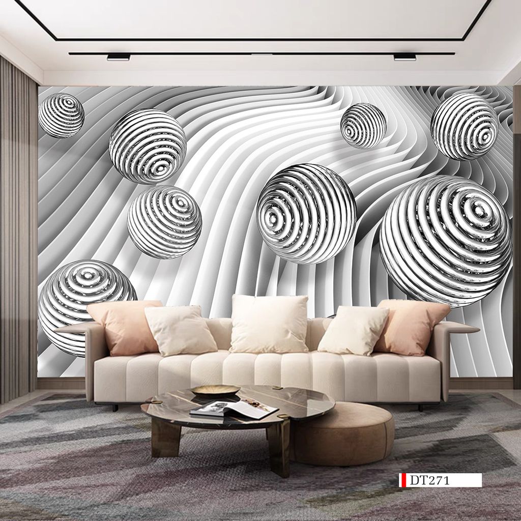 TRANH VẢI DÁN TƯỜNG 3D - TRANH DÁN TƯỜNG HIỆN ĐẠI | DT271