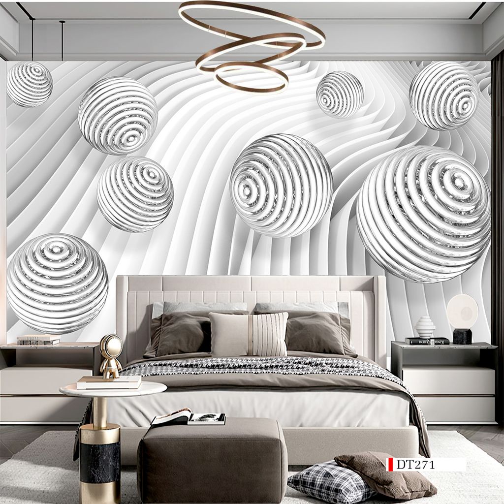 TRANH VẢI DÁN TƯỜNG 3D - TRANH DÁN TƯỜNG HIỆN ĐẠI | DT271