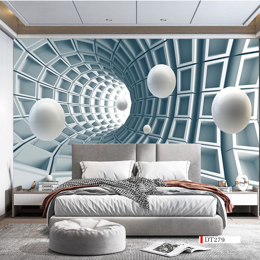 TRANH VẢI DÁN TƯỜNG 3D - TRANH DÁN TƯỜNG HIỆN ĐẠI | DT279