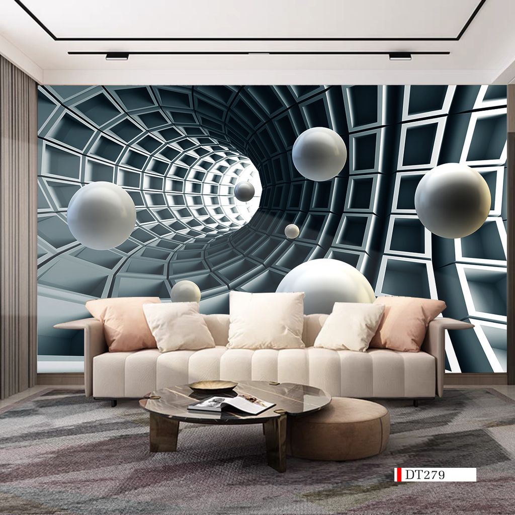 TRANH VẢI DÁN TƯỜNG 3D - TRANH DÁN TƯỜNG HIỆN ĐẠI | DT279