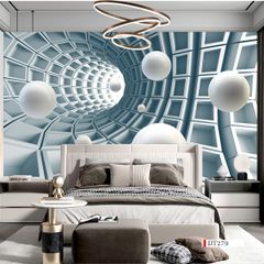 TRANH VẢI DÁN TƯỜNG 3D - TRANH DÁN TƯỜNG HIỆN ĐẠI | DT279