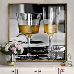 TRANH TREO PHÒNG ĂN - TRANH TRỪU TƯỢNG HIỆN ĐẠI | MÃ E-664-1