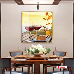 TRANH TREO PHÒNG ĂN - TRANH TRỪU TƯỢNG HIỆN ĐẠI | MÃ E-665-1