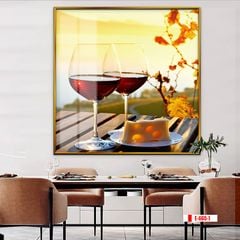 TRANH TREO PHÒNG ĂN - TRANH TRỪU TƯỢNG HIỆN ĐẠI | MÃ E-665-1