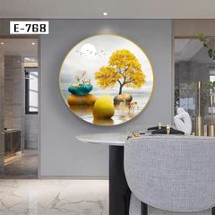 TRANH DECOR NỘI THẤT - TRANH TRÒN - TRANH LỤC GIÁC | MÃ E-767