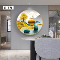 TRANH DECOR NỘI THẤT - TRANH TRÒN - TRANH LỤC GIÁC | MÃ E-767