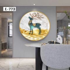 TRANH DECOR NỘI THẤT - TRANH TRÒN - TRANH LỤC GIÁC | MÃ E-767