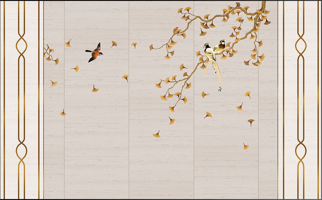 TRANH VẢI DÁN TƯỜNG 3D PHÒNG KHÁCH - TRANH HOA 3D | MÃ EF-020