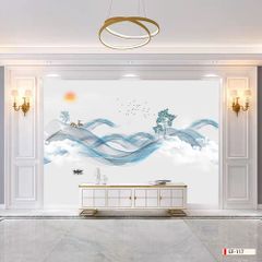 BST160 - TẤM ỐP VÂN ĐÁ HIỆN ĐẠI KẾT HỢP - VÁCH TIVI, PHÒNG KHÁCH