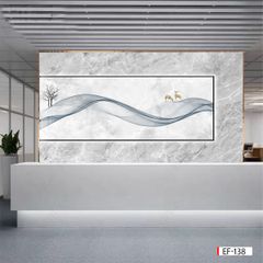 182 TRANH DÁN TƯỜNG 3D -TRANH DÁN HÀNH LANG LỐI ĐI HIỆN ĐẠI TRỪU TƯỢNG- TRANH DÁN QUẦY LỄ TÂN |MÃ TRANH EF-138