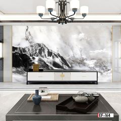 TRANH PVC ỐP TƯỜNG - VÁCH TRANG TRÍ TIVI PHÒNG KHÁCH - TRANH VÂN ĐÁ PHONG CẢNH | MÃ EF-164