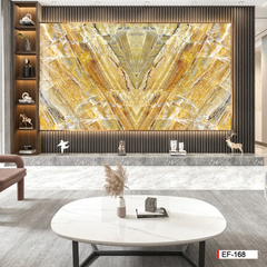 BST13 - TẤM PVC ỐP TƯỜNG - PHÒNG KHÁCH VÁCH TIVI - TRANH VÂN ĐÁ ĐỐI XỨNG - KHỔ LỚN