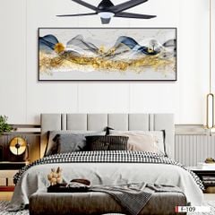 TRANH TREO TƯỜNG PHÒNG KHÁCH, PHÒNG NGỦ - TRANH HIỆN ĐẠI TRỪU TƯỢNG - KHỔ LỚN | MÃ F-109