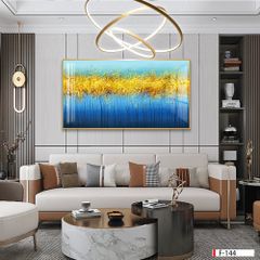 TRANH TREO TƯỜNG PHÒNG KHÁCH, PHÒNG NGỦ - TRANH HIỆN ĐẠI TRỪU TƯỢNG - KHỔ LỚN | MÃ F-144