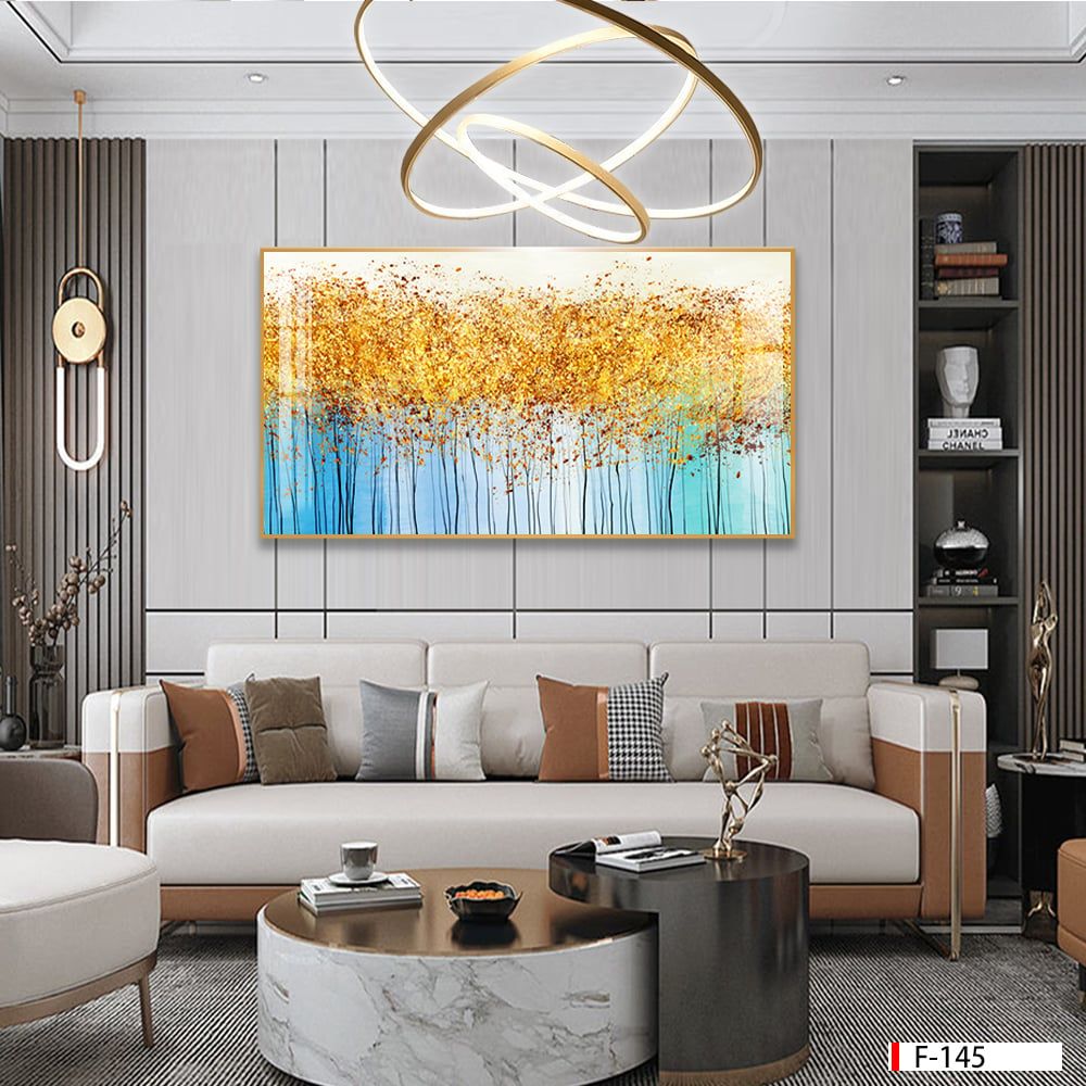 TRANH TREO TƯỜNG PHÒNG KHÁCH, PHÒNG NGỦ - TRANH HIỆN ĐẠI TRỪU TƯỢNG - KHỔ LỚN | MÃ F-145