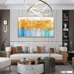 TRANH TREO TƯỜNG PHÒNG KHÁCH, PHÒNG NGỦ - TRANH HIỆN ĐẠI TRỪU TƯỢNG - KHỔ LỚN | MÃ F-145
