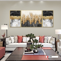 TRANH TREO PHÒNG KHÁCH TRỪU TƯỢNG HIỆN ĐẠI - TRANH GHÉP BỘ 3 BỨC | MÃ F-202