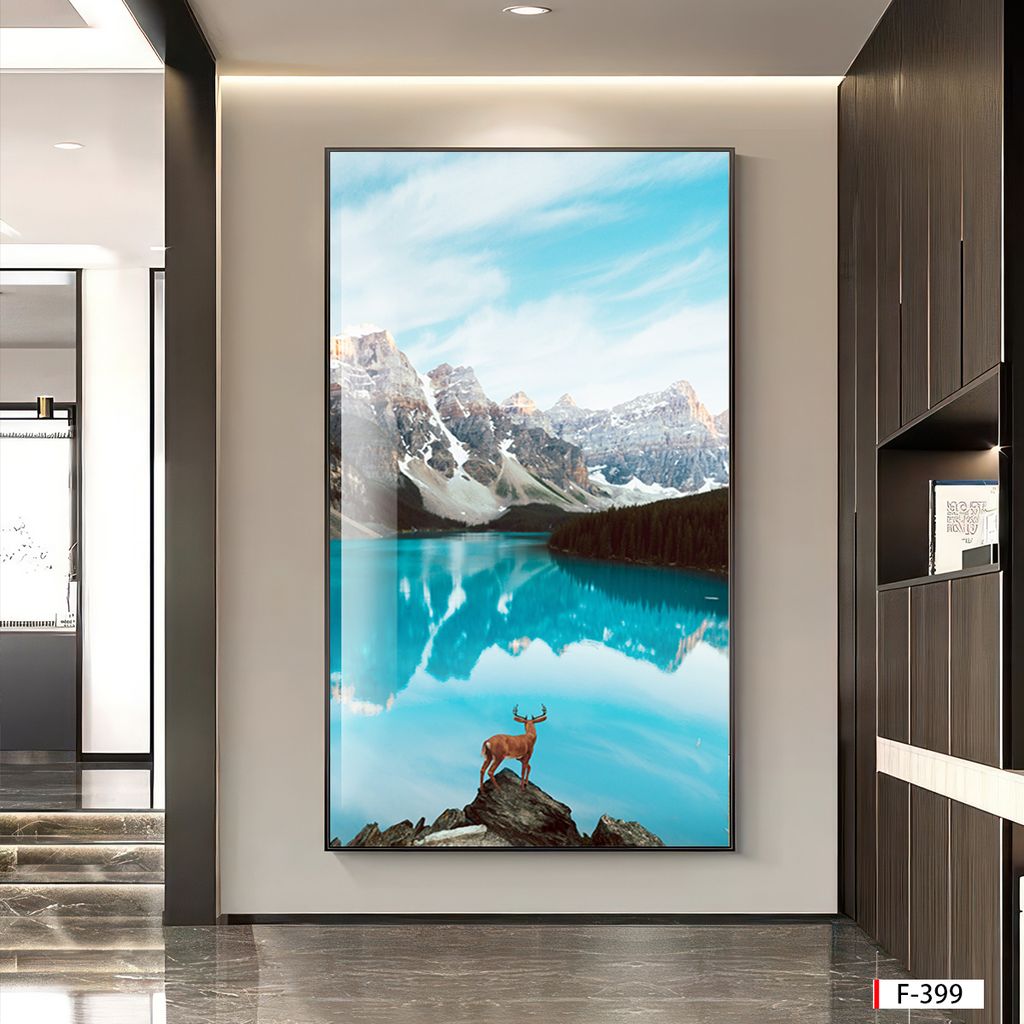 BST67 - TRANH TREO TƯỜNG - TRANG TRÍ PHÒNG KHÁCH, SAU SOFA - CHỦ ĐỀ TRANH PHONG CẢNH THIÊN NHIÊN - TRANH ĐƠN DỌC