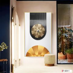 TRANH TREO TƯỜNG - TRANG TRÍ HÀNH LANG, SẢNH, LỐI ĐI - CHỦ ĐỀ HIỆN ĐẠI TRỪU TƯỢNG - TRANH ĐƠN DỌC - MÃ F-424-1