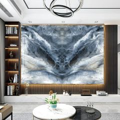 TRANH PVC ỐP TƯỜNG  - TRANH VÂN ĐÁ ĐỐI XỨNG - MÃ T3D-FF003