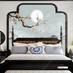 TRANH VẢI DÁN TƯỜNG 3D PHÒNG NGỦ - TRANH DÁN TƯỜNG INDOCHINE | MÃ FF-144