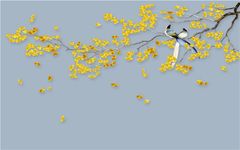 TRANH VẢI DÁN TƯỜNG 3D PHÒNG NGỦ - TRANH DÁN TƯỜNG INDOCHINE | MÃ FF-147