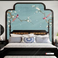 TRANH VẢI DÁN TƯỜNG 3D PHÒNG NGỦ - TRANH DÁN TƯỜNG INDOCHINE | MÃ FF-148