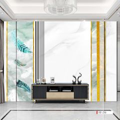 TRANH VẢI DÁN TƯỜNG 3D PHÒNG KHÁCH - TRANH DÁN TƯỜNG HIỆN ĐẠI | FF-216