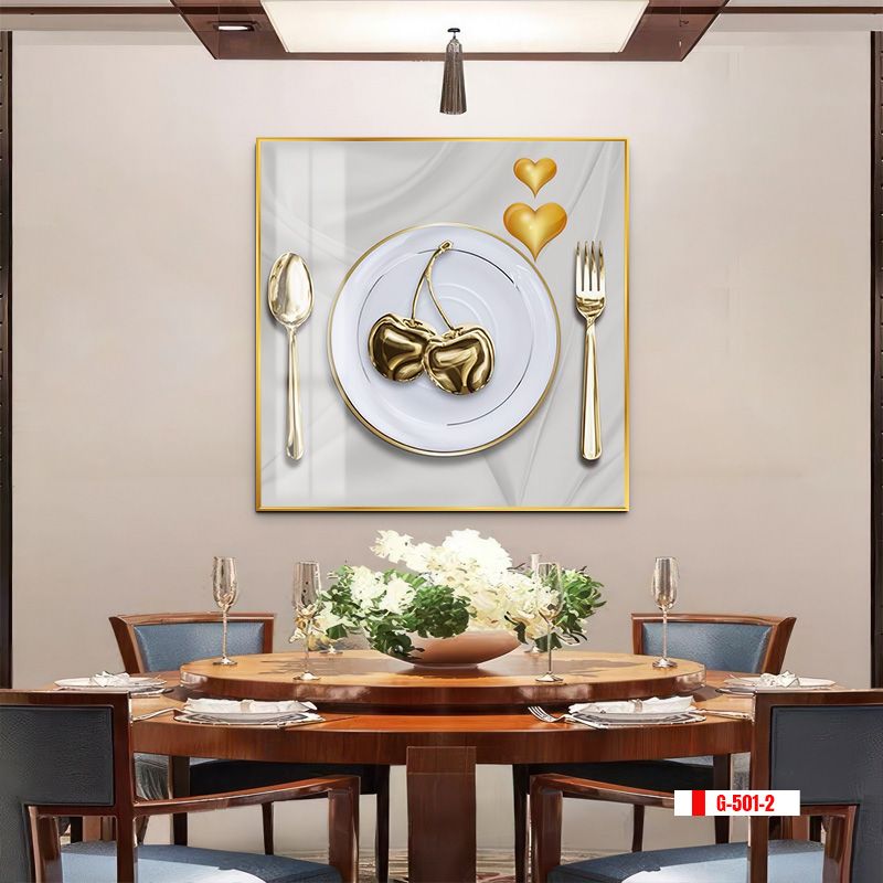 TRANH TREO PHÒNG ĂN - TRANH TRỪU TƯỢNG HIỆN ĐẠI | MÃ G-501-2