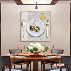 TRANH TREO PHÒNG ĂN - TRANH TRỪU TƯỢNG HIỆN ĐẠI | MÃ G-501-2