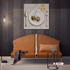 TRANH TREO PHÒNG ĂN - TRANH TRỪU TƯỢNG HIỆN ĐẠI | MÃ G-501-2