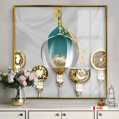 TRANH TREO PHÒNG ĂN - TRANH TRỪU TƯỢNG HIỆN ĐẠI | MÃ G-522