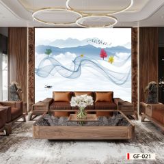 BST160 - TẤM ỐP TƯỜNG PVC - VÁCH TRANG TRÍ - TẤM ỐP TRANG TRÍ PHÒNG KHÁCH, VÁCH TIVI - TẤM ỐP VÂN ĐÁ TRỪU TƯỢNG