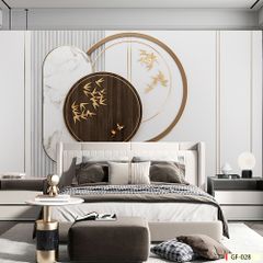 TRANH VẢI DÁN TƯỜNG 3D HIỆN ĐẠI - TRANH DÁN TƯỜNG PHÒNG NGỦ | MÃ GF-028