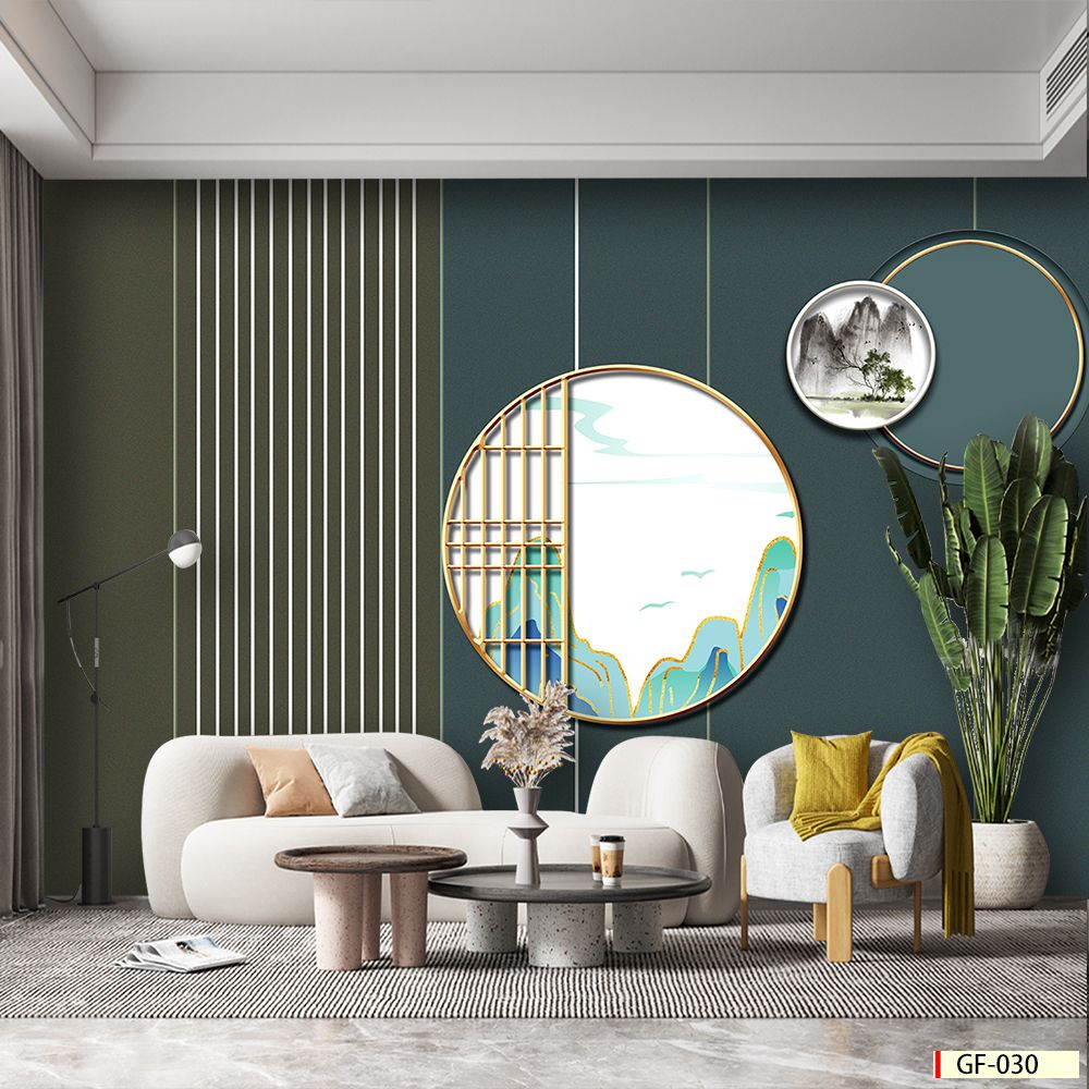 TRANH VẢI DÁN TƯỜNG 3D PHÒNG NGỦ - TRANH DÁN TƯỜNG HIỆN ĐẠI | MÃ GF-030