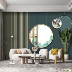 TRANH VẢI DÁN TƯỜNG 3D PHÒNG NGỦ - TRANH DÁN TƯỜNG HIỆN ĐẠI | MÃ GF-030
